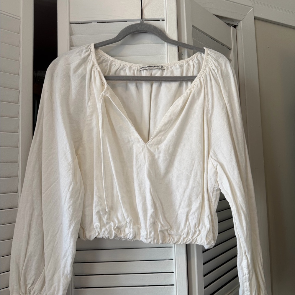 Abercrombie & Fitch Cream Blouse